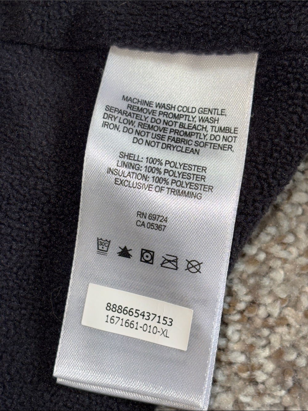 Columbia Black Vest Jacket - Picture 5 of 8
